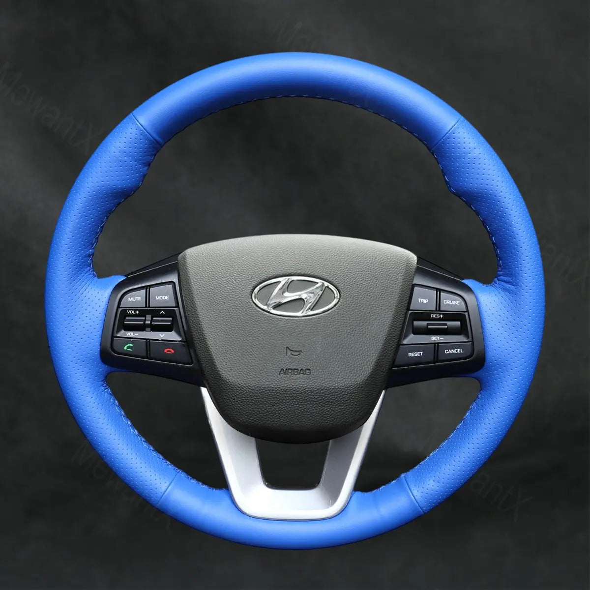 Steering Wheel Cover For Hyundai Creta 2016 - 2021 - Mewantx