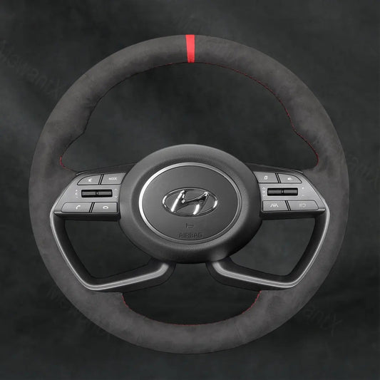 Steering Wheel Cover For Hyundai Creta 2022 - 2025 - Mewantx