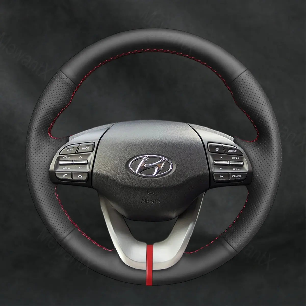 Steering Wheel Cover For Hyundai Elantra 2019 - 2020 - Mewantx