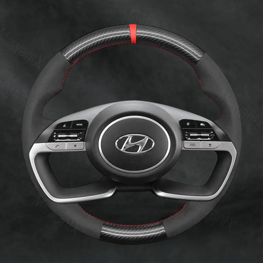 Steering Wheel Cover For Hyundai Elantra 2021 - 2024 - Mewantx