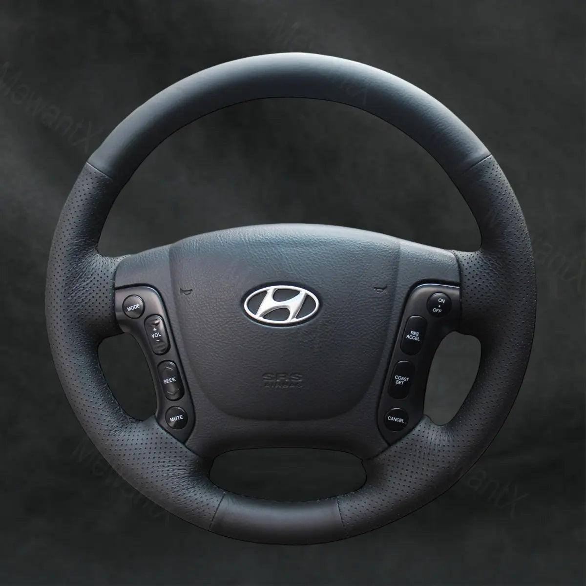 Steering Wheel Cover For Hyundai Santa Fe 2006 - 2012 - Mewantx