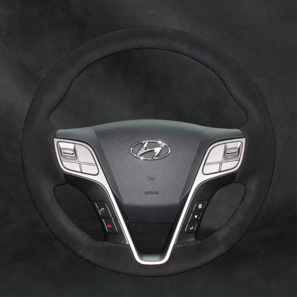 Steering Wheel Cover For Hyundai Santa Fe Sport 2012 - 2018 - Mewantx