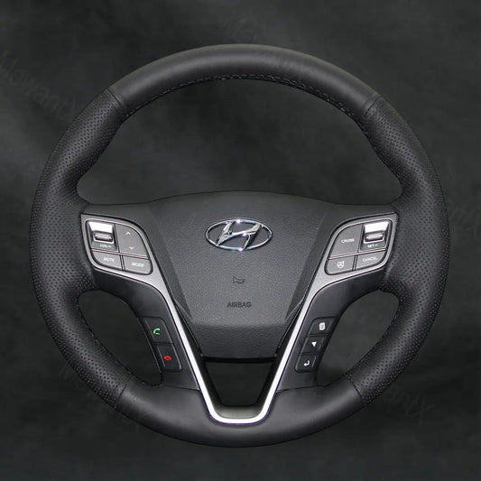 Steering Wheel Cover For Hyundai Santa Fe Sport 2012 - 2018 - Mewantx
