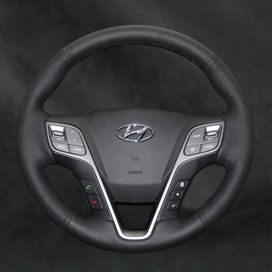 Steering Wheel Cover For Hyundai Santa Fe Sport 2012 - 2018 - Mewantx