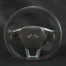 Steering Wheel Cover For Hyundai Sonata 3 - Spoke D Shape 2015 - 2019 - Mewantx