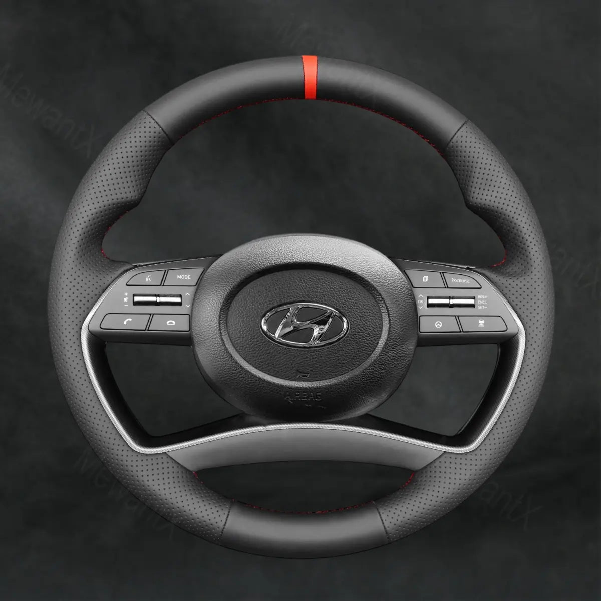 Steering Wheel Cover For Hyundai Sonata N Line 2021 - 2023 - Mewantx