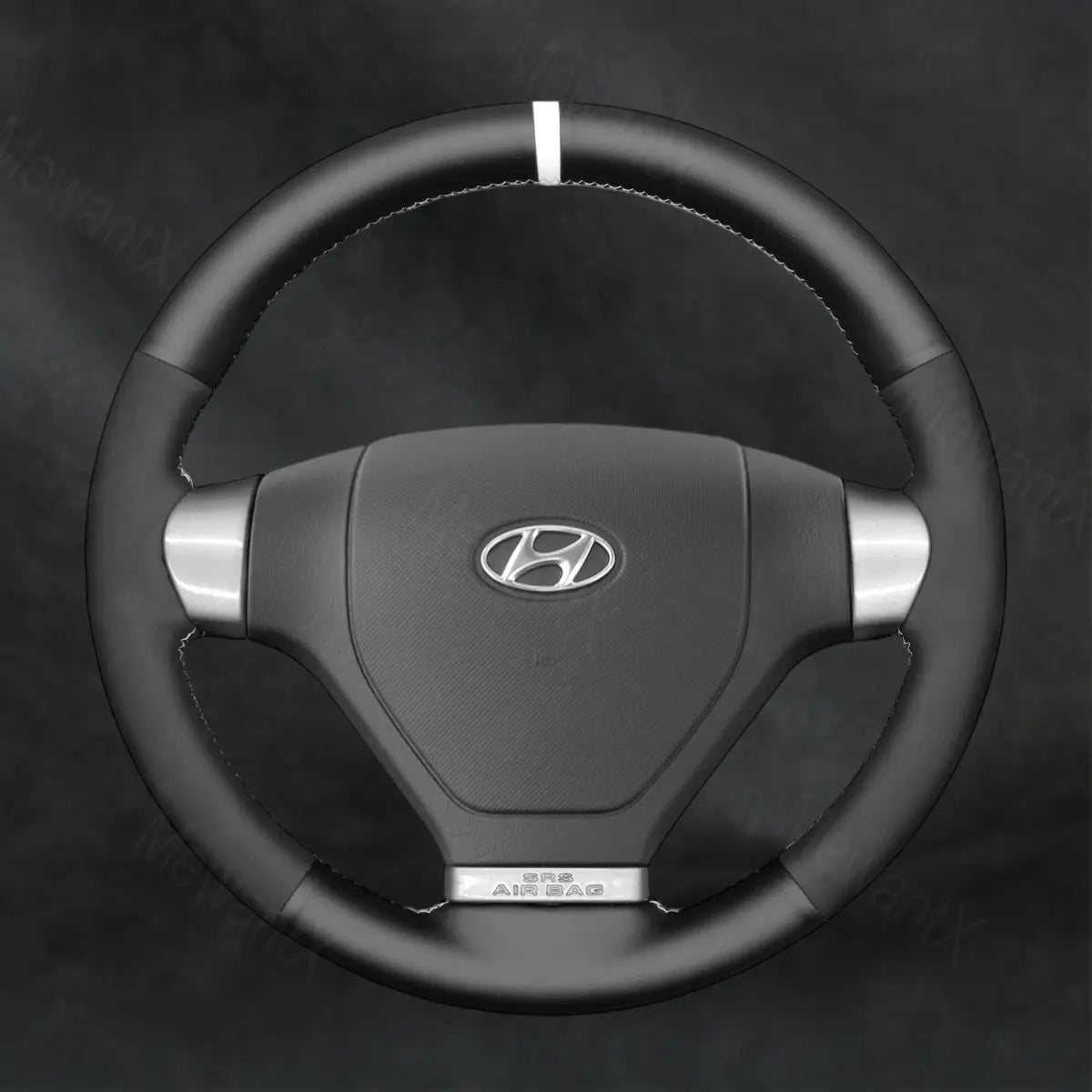 Steering Wheel Cover For Hyundai Tiburon 2007 - 2008 - Mewantx