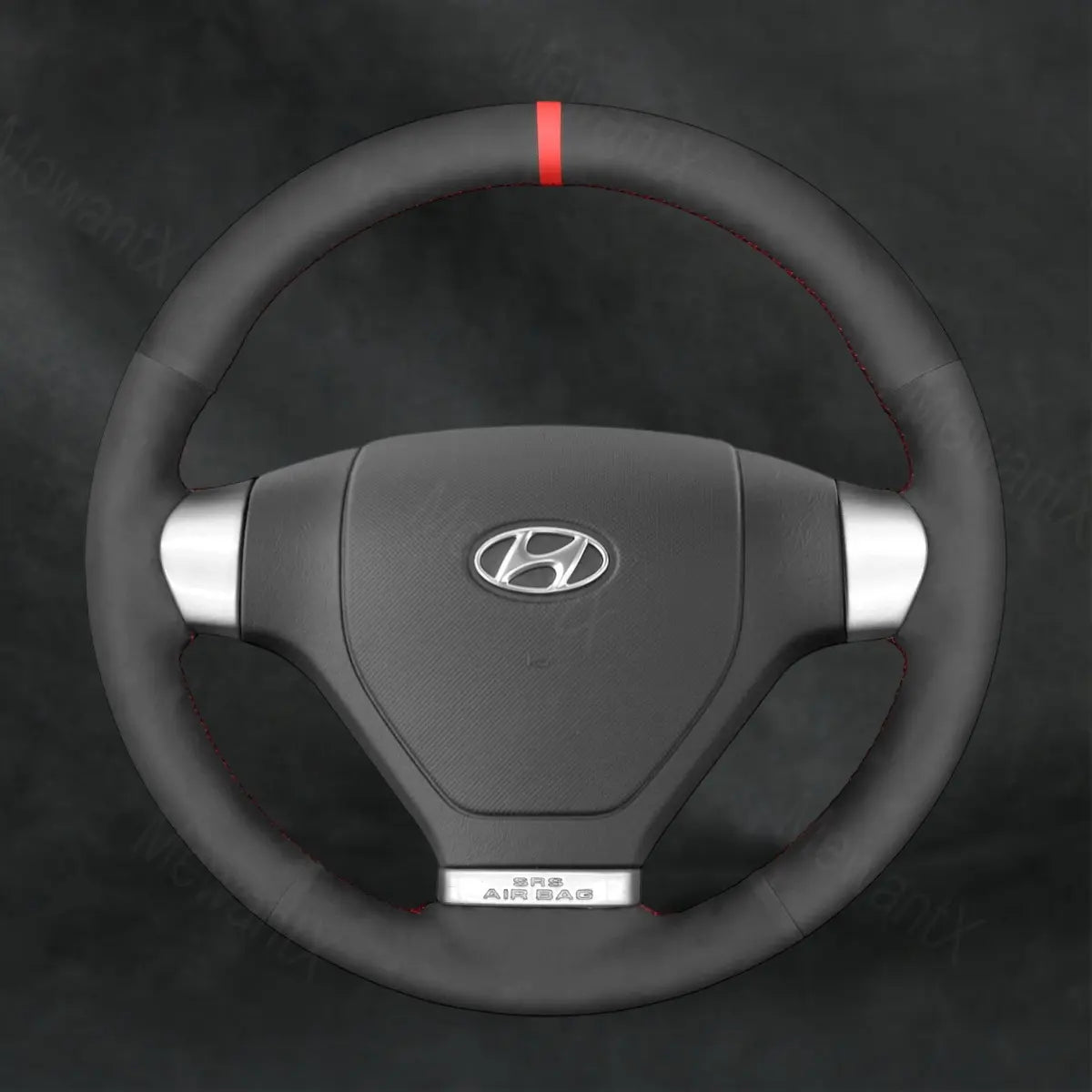 Steering Wheel Cover For Hyundai Tiburon 2007 - 2008 - Mewantx