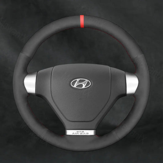 Steering Wheel Cover For Hyundai Tiburon 2007 - 2008 - Mewantx