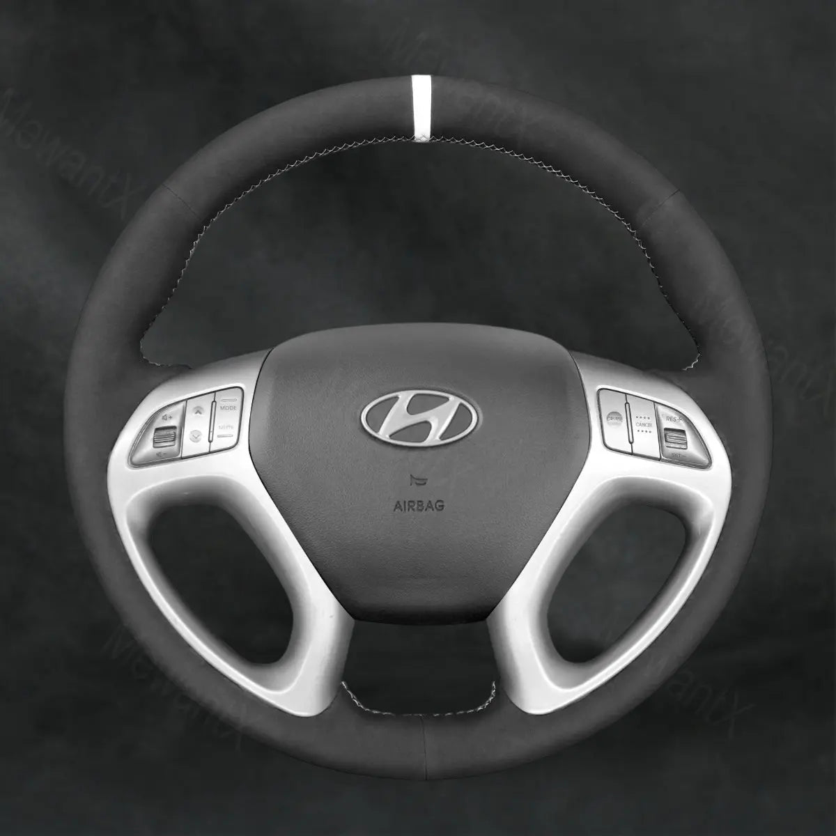 Discover MewantX Custom Steering Wheel Cover For Hyundai Tucson 2010 - 2015 Mewant delivers comfort, grip, style, protection and durable quality.