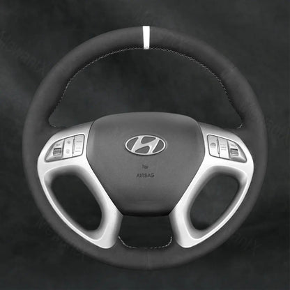 Discover MewantX Custom Steering Wheel Cover For Hyundai Tucson 2010 - 2015 Mewant delivers comfort, grip, style, protection and durable quality.