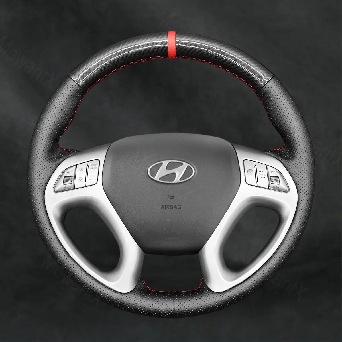 Discover MewantX Custom Steering Wheel Cover For Hyundai Tucson 2010 - 2015 Mewant delivers comfort, grip, style, protection and durable quality.
