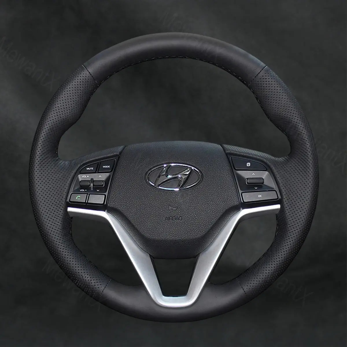 Steering Wheel Cover For Hyundai Tucson III 2015 - 2021 - Mewantx
