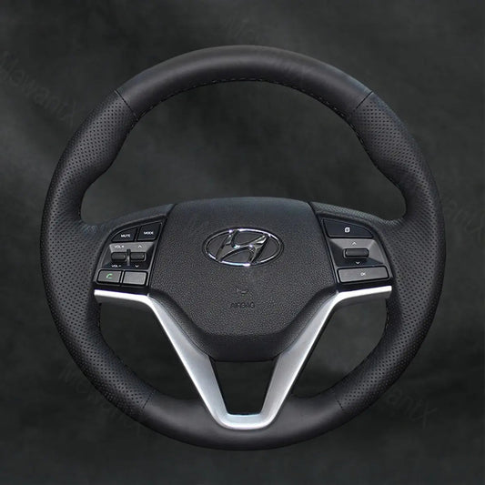Steering Wheel Cover For Hyundai Tucson III 2015 - 2021 - Mewantx