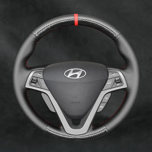 Steering Wheel Cover For Hyundai Veloster 2011 - 2017 - Mewantx