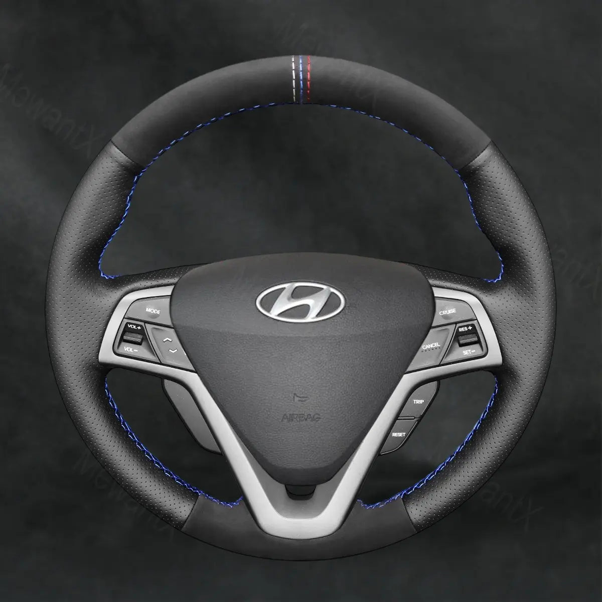 Steering Wheel Cover For Hyundai Veloster 2011 - 2017 - Mewantx