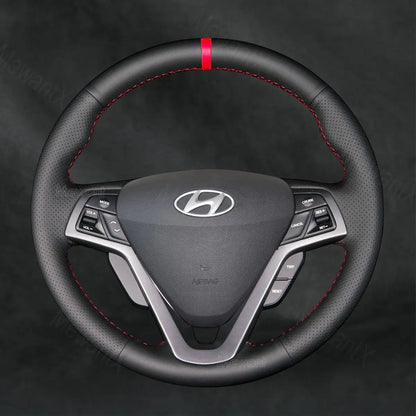 Steering Wheel Cover For Hyundai Veloster 2011 - 2017 - Mewantx