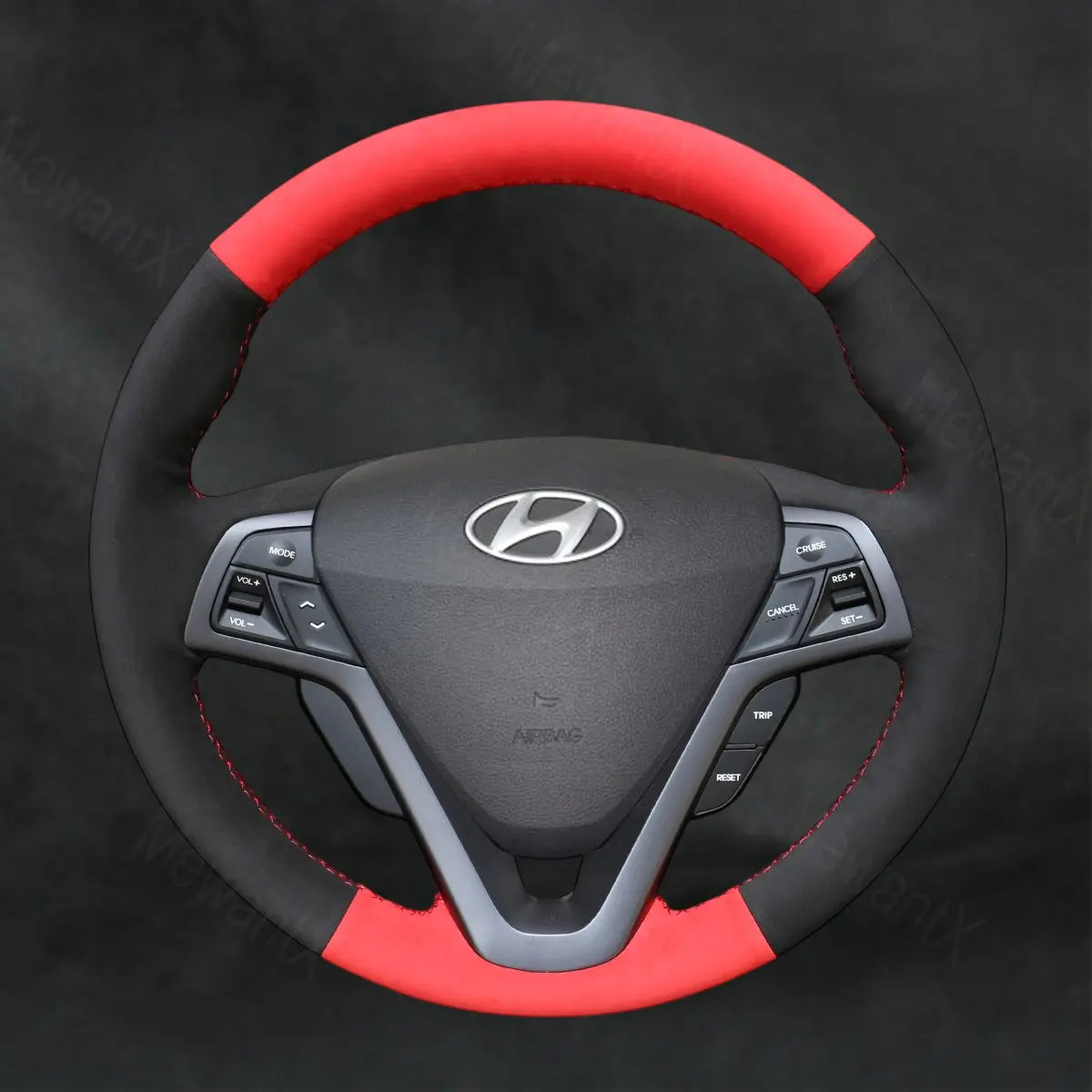 Steering Wheel Cover For Hyundai Veloster 2011 - 2017 - Mewantx