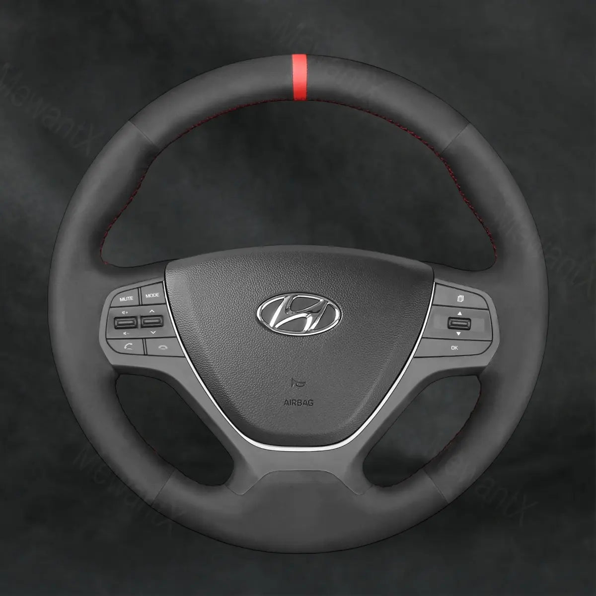 Steering Wheel Cover For Hyundai i10 2013 - 2020 - Mewantx
