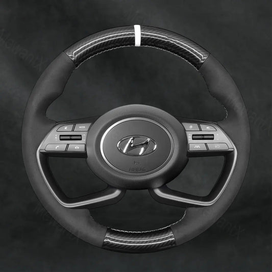 Steering Wheel Cover For Hyundai i20 III 2020 - 2025 - Mewantx