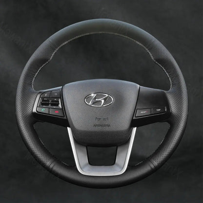 Steering Wheel Cover For Hyundai ix25 2014 - 2016 - Mewantx