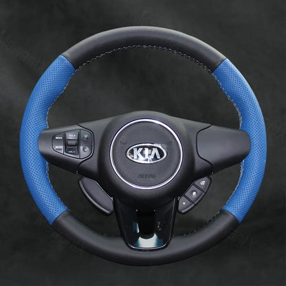 Steering Wheel Cover For Kia Carens 3 2013 - 2019 - Mewantx