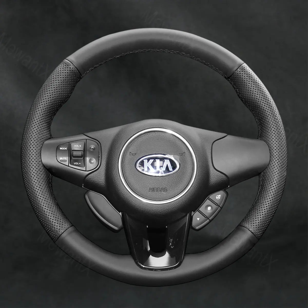 Steering Wheel Cover For Kia Carens 3 2013 - 2019 - Mewantx