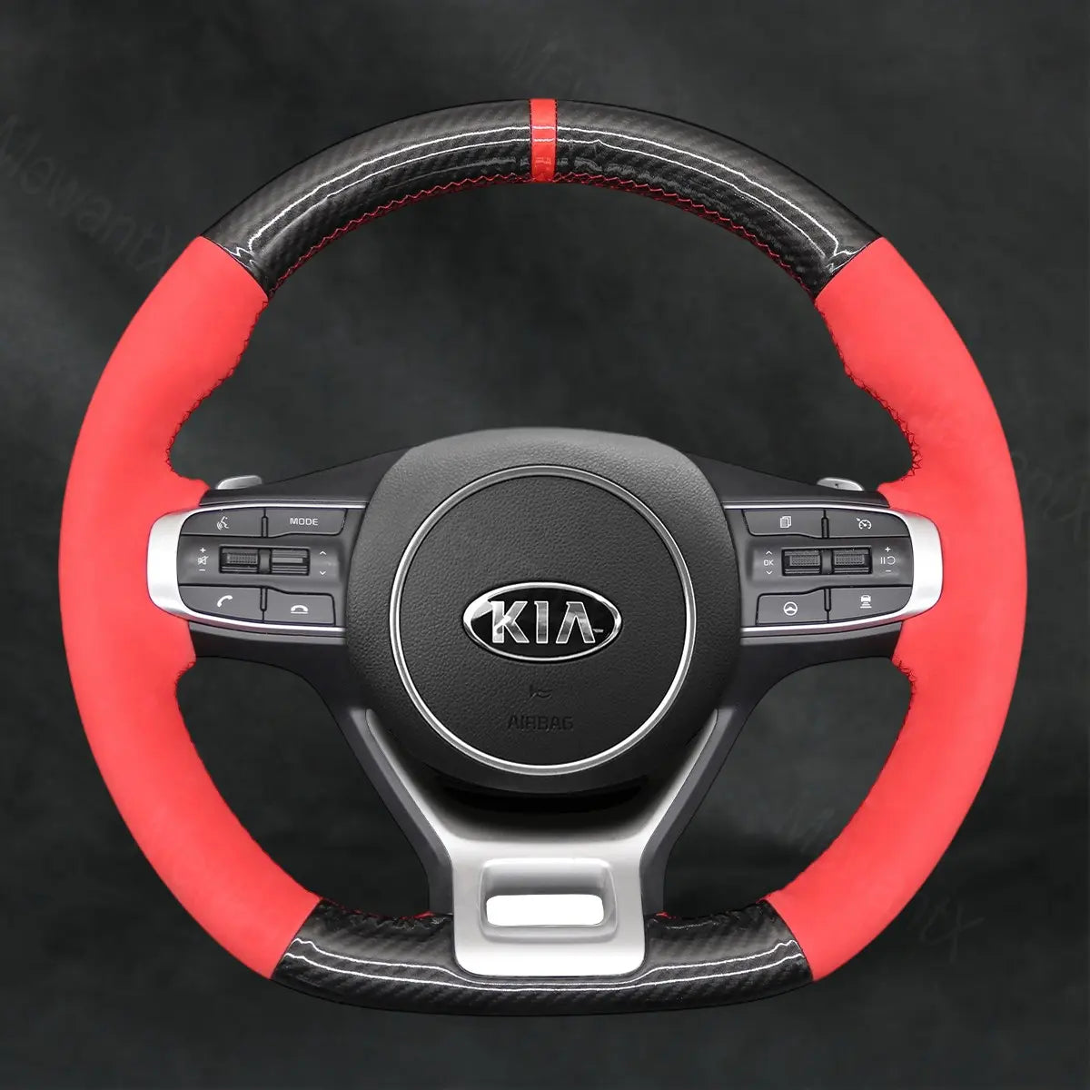 Steering Wheel Cover For Kia K5 GT GT-Line 2021-2022