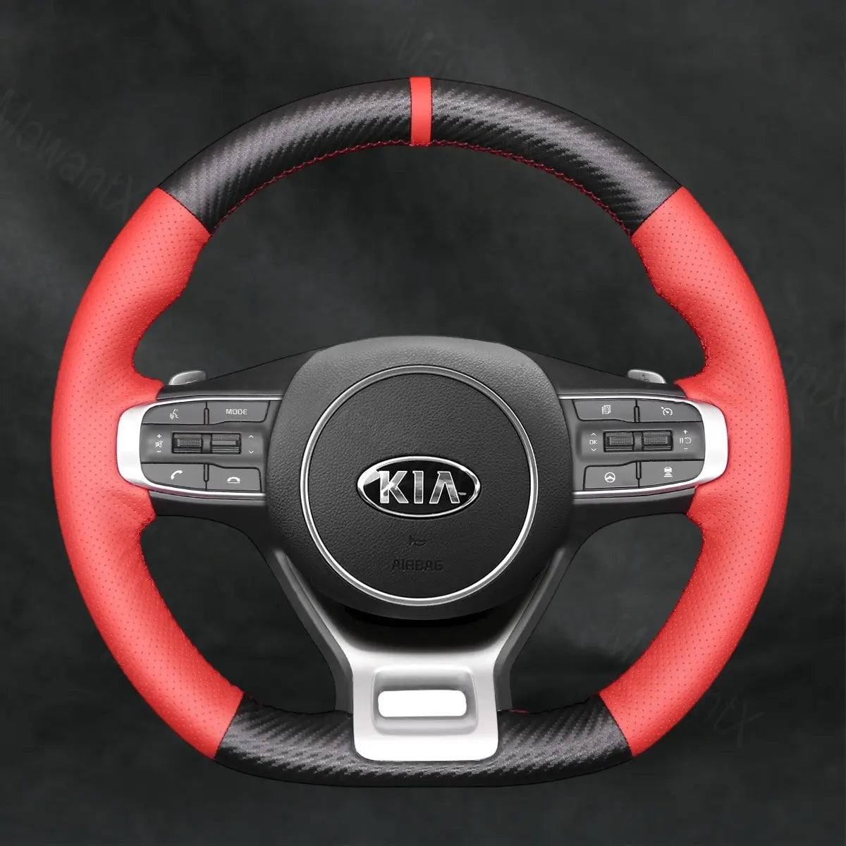Steering Wheel Cover For Kia K5 GT GT-Line 2021-2022