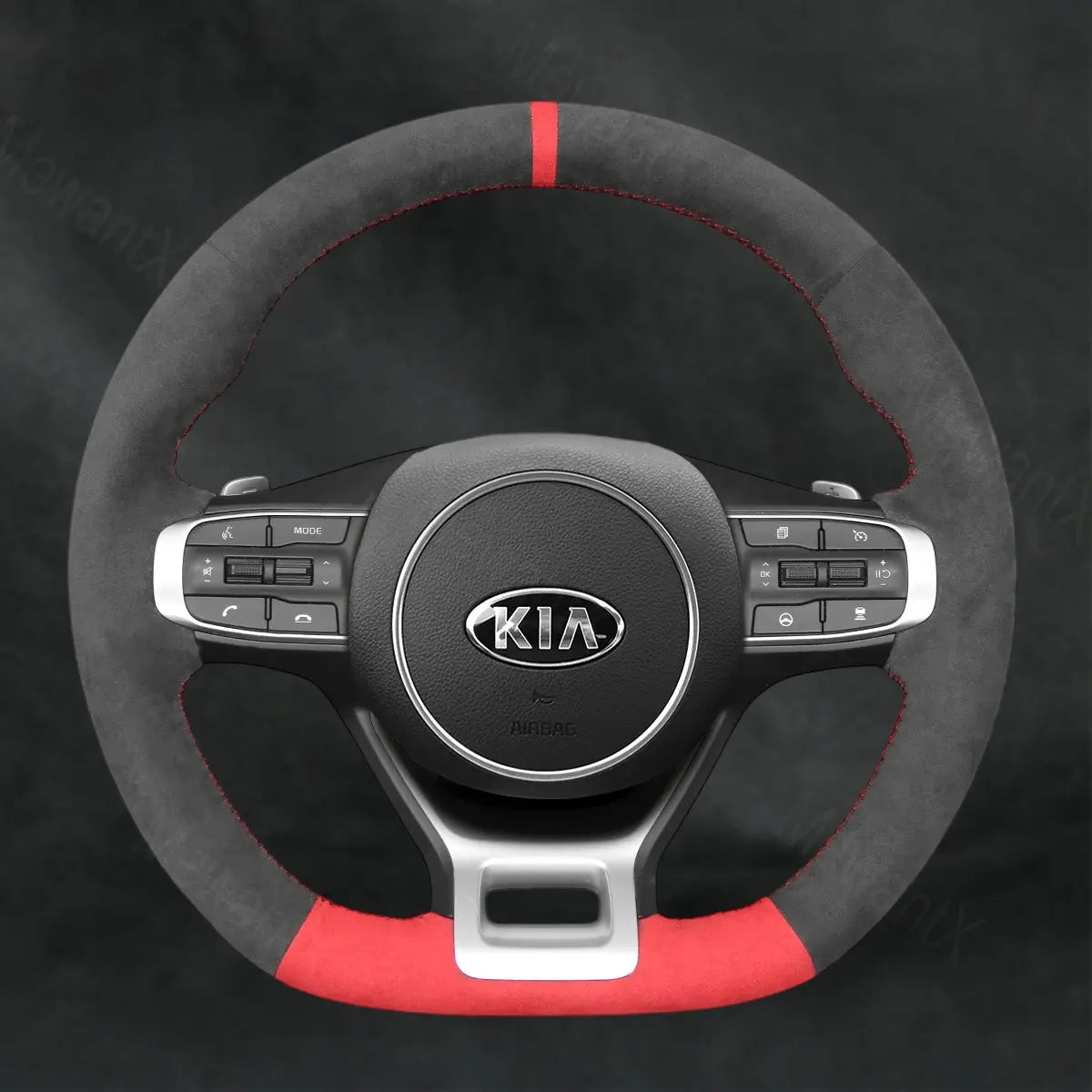Steering Wheel Cover For Kia K5 GT GT-Line 2021-2022