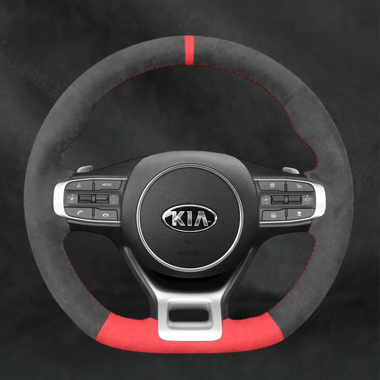 Steering Wheel Cover For Kia K5 GT GT - Line 2021 - 2022 - Mewantx
