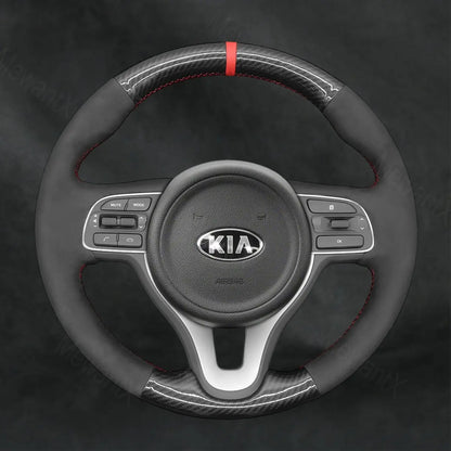 Steering Wheel Cover For Kia Optima 2015 - 2018 - Mewantx