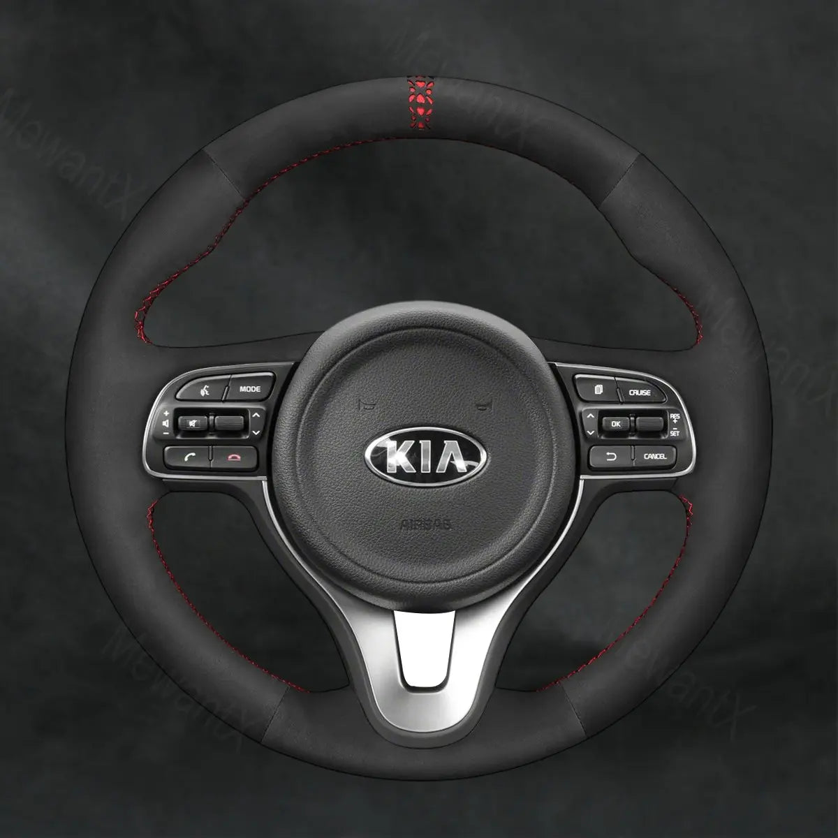 Steering Wheel Cover For Kia Optima 2015 - 2018 - Mewantx