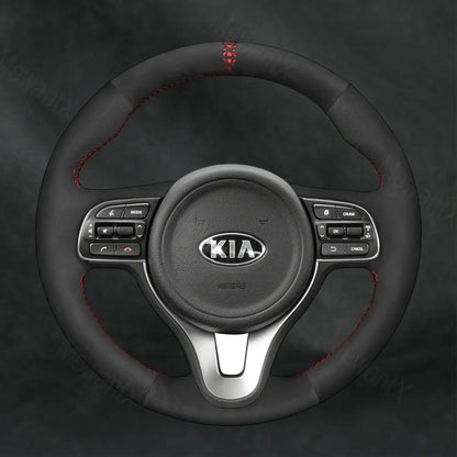 Steering Wheel Cover For Kia Optima 2015 - 2018 - Mewantx
