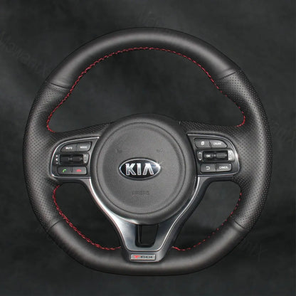 Steering Wheel Cover For Kia Optima 4 GT-Line 2015-2018