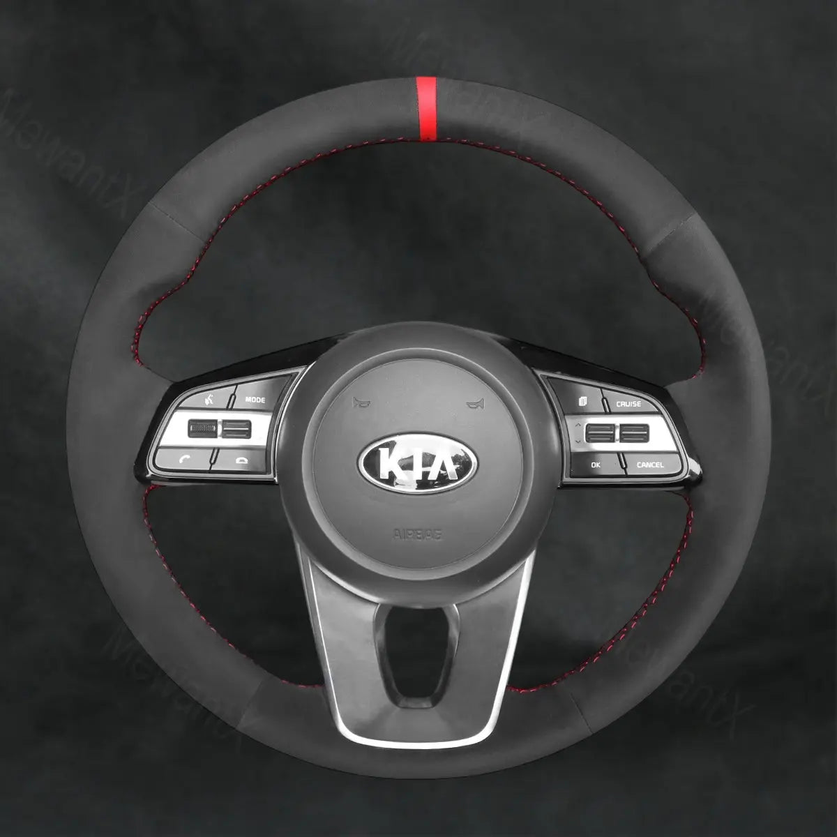 Steering Wheel Cover For Kia Optima 5 2018 - 2021 - Mewantx
