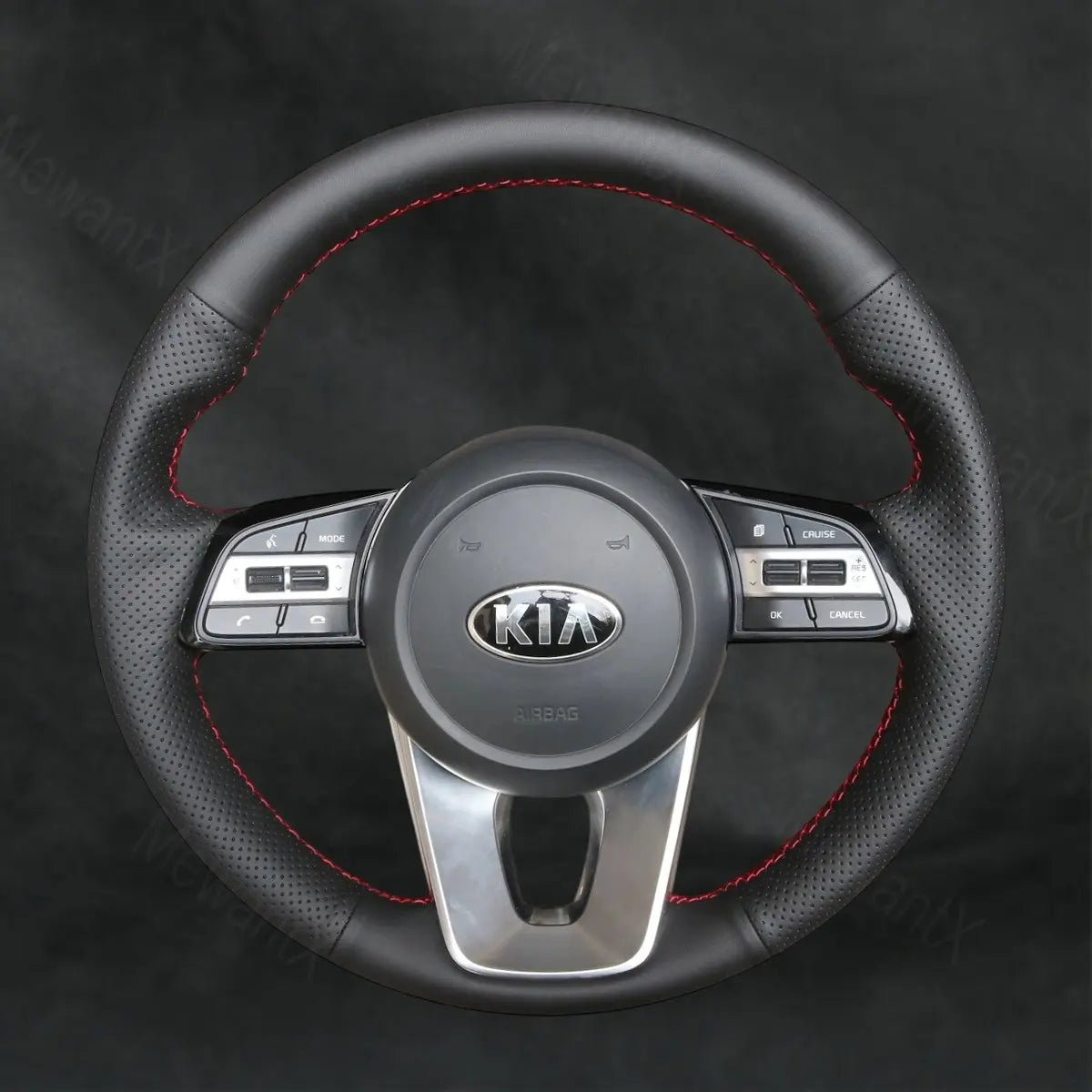 Steering Wheel Cover For Kia Optima 5 2018 - 2021 - Mewantx