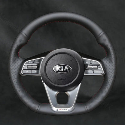 Steering Wheel Cover For Kia Optima 5 GT - Line 2018 - 2020 - Mewantx