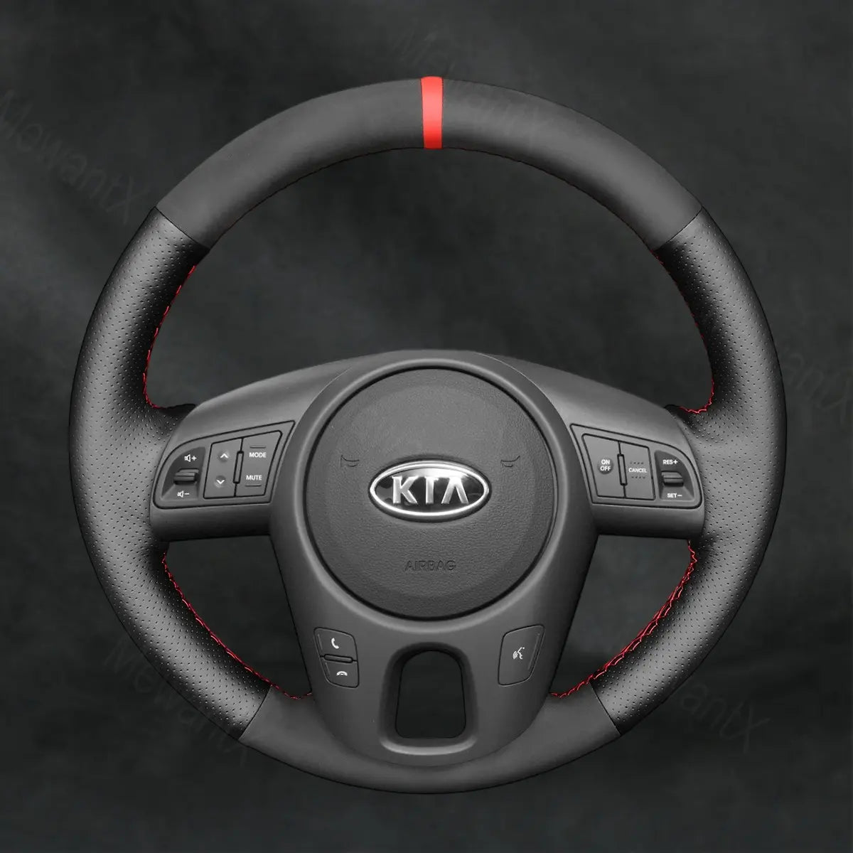 Steering Wheel Cover For Kia Rio 2 2009 - 2011 - Mewantx