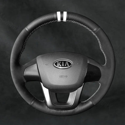 Steering Wheel Cover For Kia Rio Rio5 2012 - 2017 - Mewantx