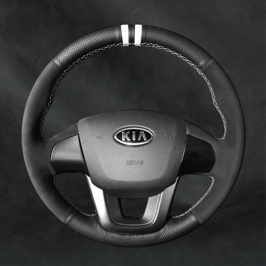 Steering Wheel Cover For Kia Rio Rio5 2012 - 2017 - Mewantx