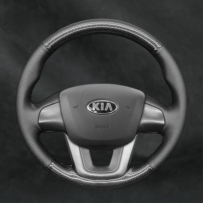 Steering Wheel Cover For Kia Rio Rio5 2012 - 2017 - Mewantx
