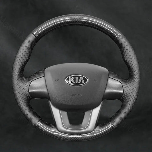 Steering Wheel Cover For Kia Rio Rio5 2012 - 2017 - Mewantx