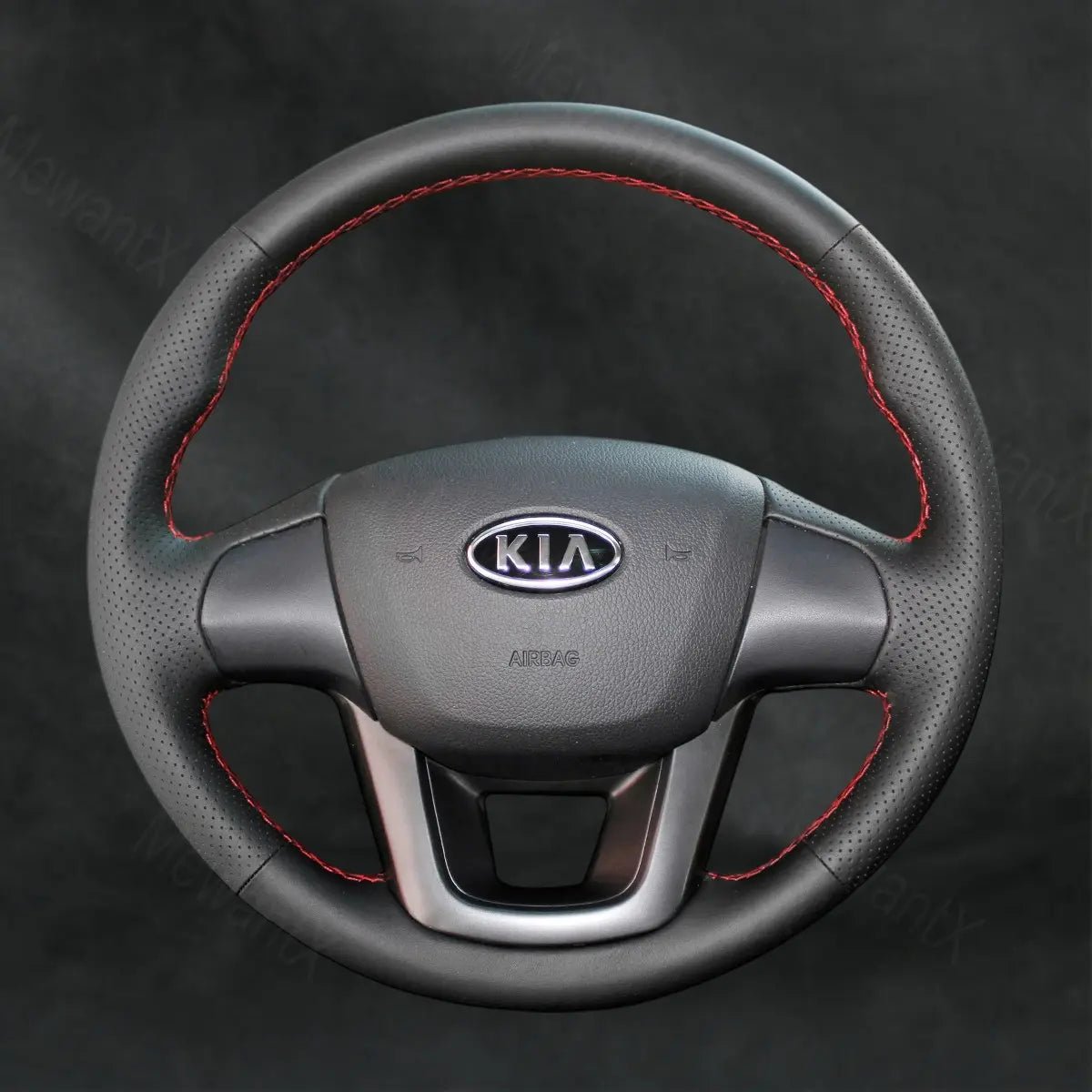 Steering Wheel Cover For Kia Rio Rio5 2012 - 2017 - Mewantx