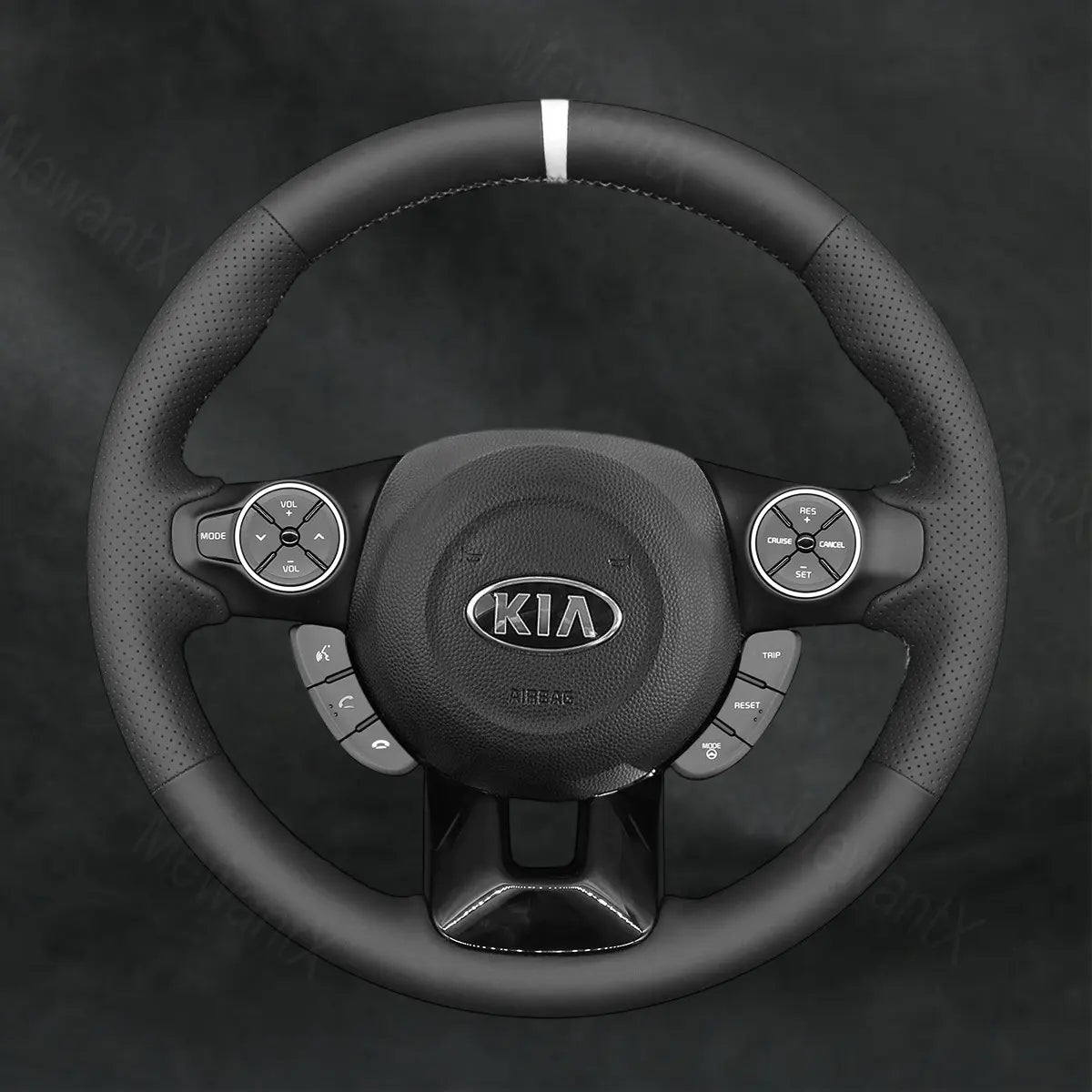 Steering Wheel Cover For Kia Soul 2014-2019