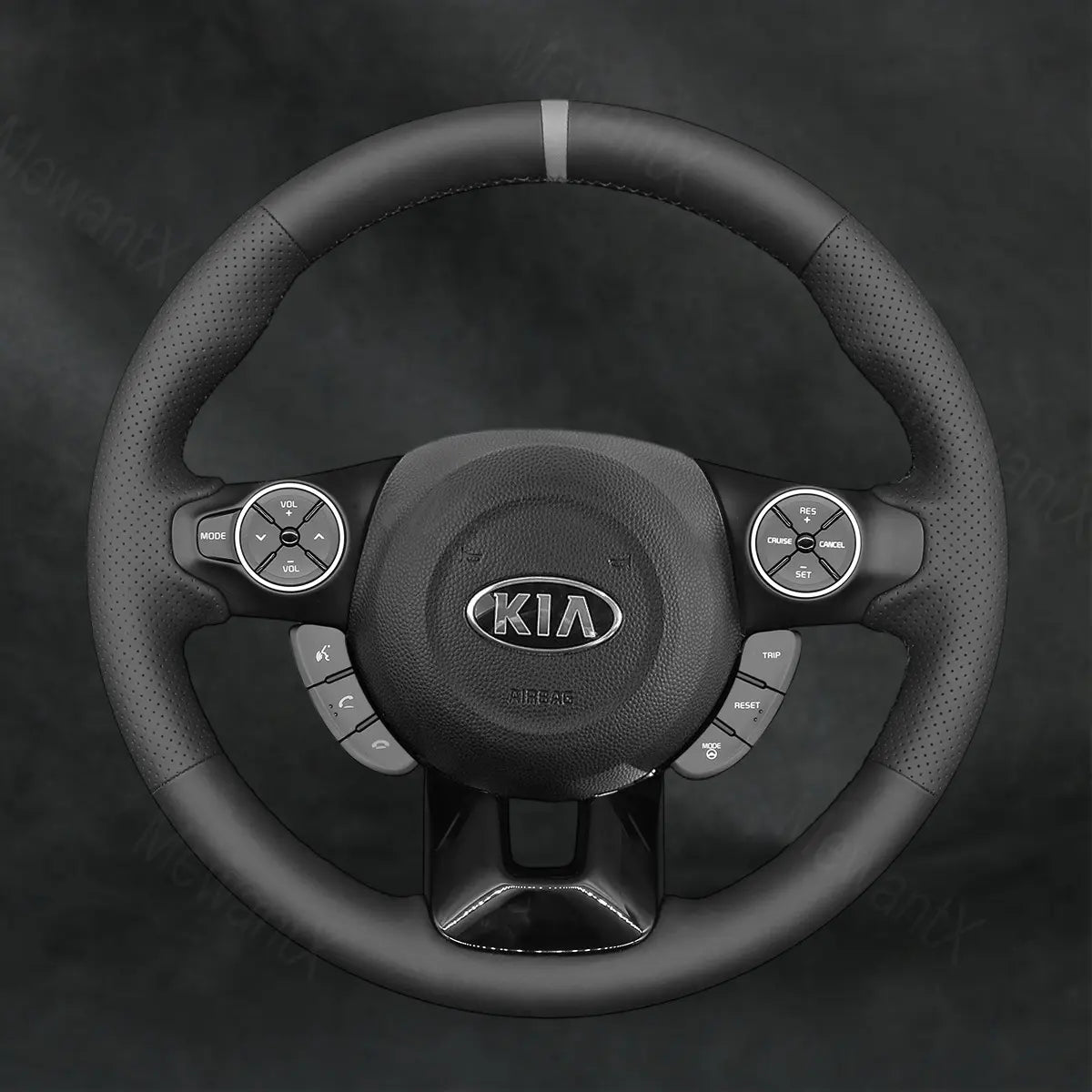 Steering Wheel Cover For Kia Soul 2014-2019