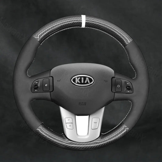 Steering Wheel Cover For Kia Sportage 3 2010 - 2016 - Mewantx