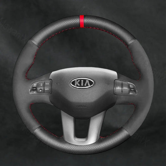 Steering Wheel Cover For Kia Sportage 3 2010 - 2016 - Mewantx