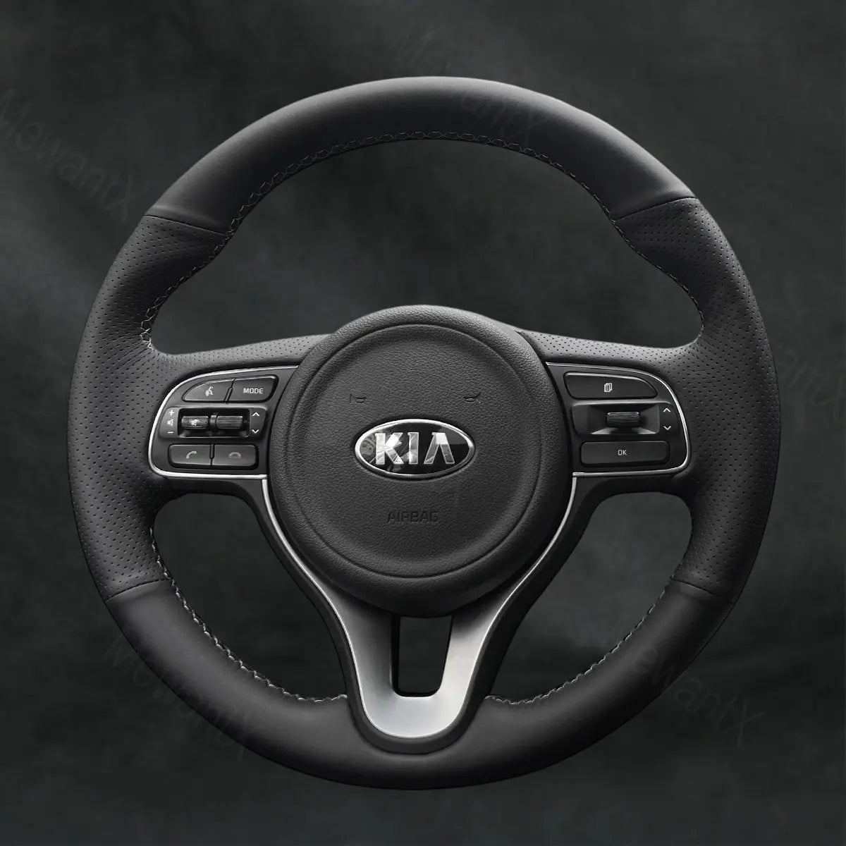 Steering Wheel Cover For Kia Sportage 4 2016 - 2018 - Mewantx