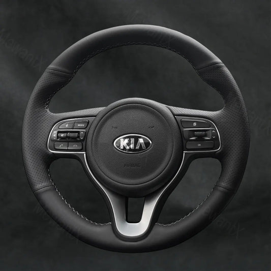 Steering Wheel Cover For Kia Sportage 4 2016 - 2018 - Mewantx